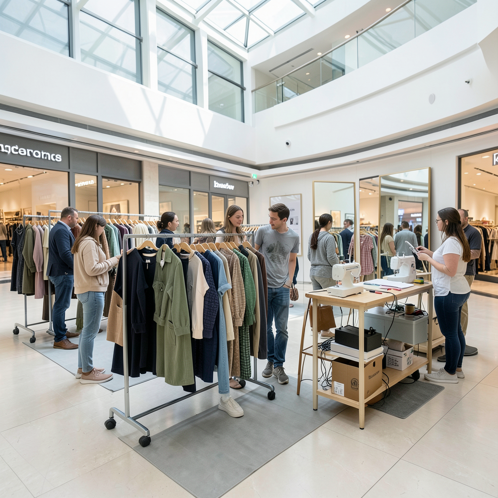 Bradford shopping centre launches eco-friendly fashion event with styling and repair zones